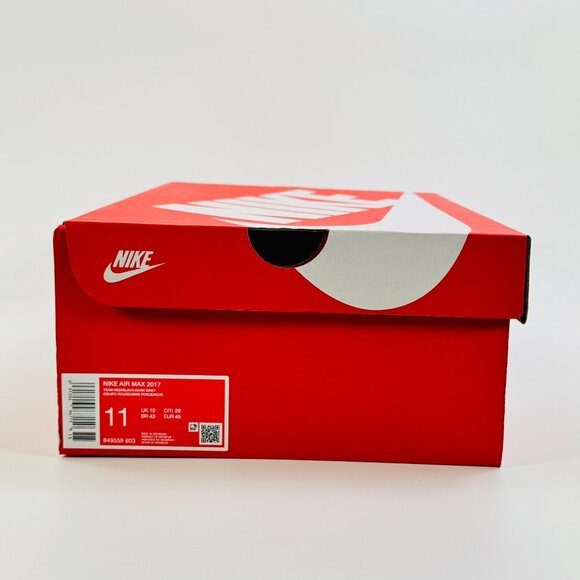 Nike Air Max 2017 \'Team Red Black\' 849559-603 Multi Size main image 14